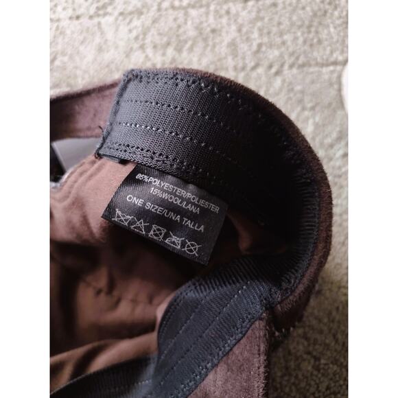 New Multi-color Blanket Wool Cadet Cap Hat By Scala Pronto - Picture 9 of 10